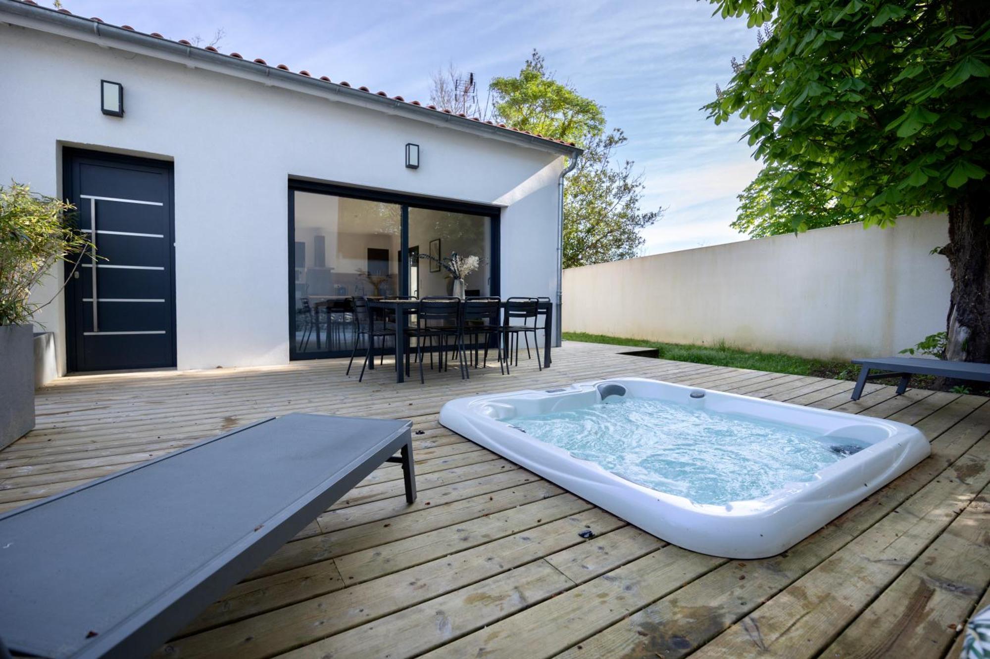 Maison T4 Climatisee Avec Jacuzzi A Лагор Экстерьер фото